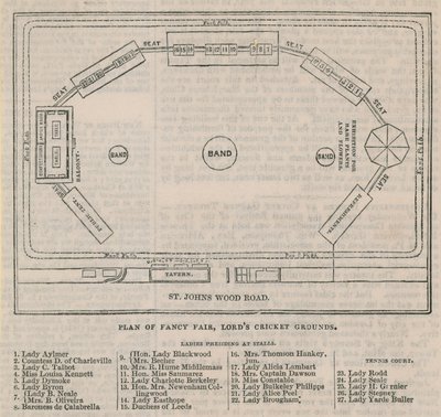 Lords Cricket Ground的花式展览会计划 作者 英语学校