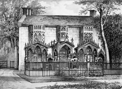 Plas Newyyd，靠近威尔士兰戈伦，Lady Eleanor Butler和Ponsonby小姐的所在地 作者 英语学校