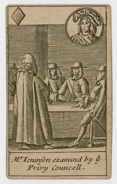 Popish Plot扑克牌，1679年 作者 英语学校