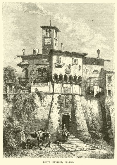 Porta Rusteri，Feltre 作者 英语学校