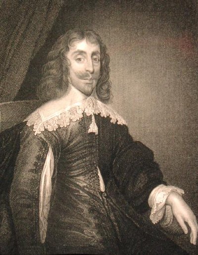 阿瑟-卡佩尔（1604-49）的肖像，出自《洛奇的英国肖像》。 作者 英语学校