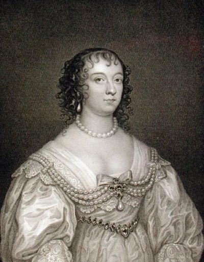 Charlotte de la Tremouille（1599-1663）的肖像，出自《洛奇的英国肖像》。 作者 英语学校