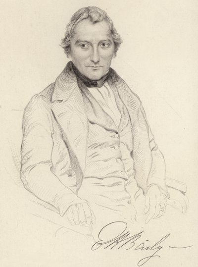 Edward Hodges Baily的肖像 作者 英语学校