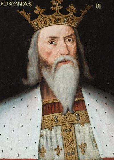 爱德华三世肖像（油画） 作者 英语学校