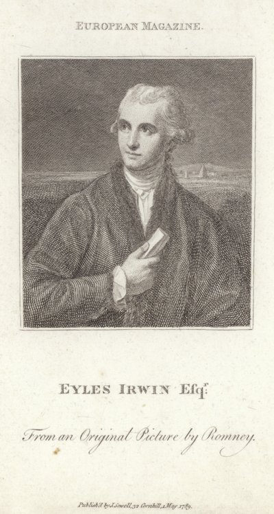 Eyles Irwin的肖像 作者 英语学校