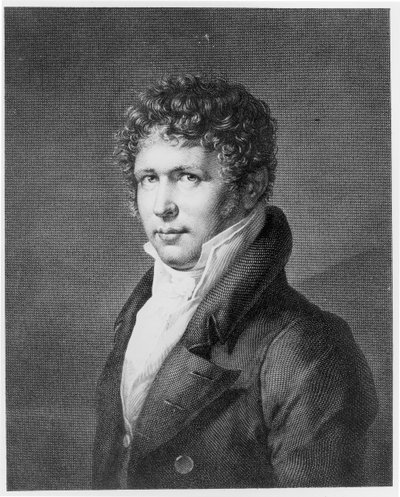 Friedrich Heinrich Alexander，男爵冯洪堡（1769-1859）的肖像 作者 英语学校