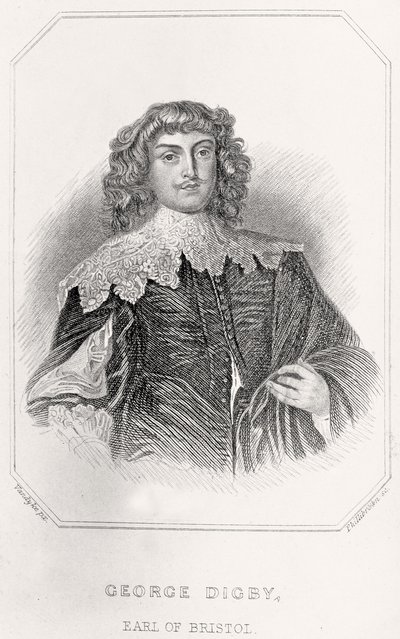 乔治·迪格比的肖像，布里斯托尔伯爵，1835年 作者 英语学校