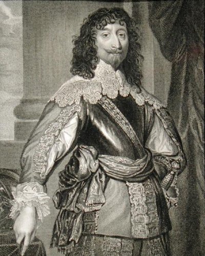 乔治-戈登（1586-1649）第二任亨特利侯爵的肖像，出自《洛奇的英国肖像》。 作者 英语学校