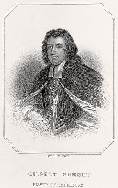 Portrait of Gilbert Burnet, Bishop of Salisbury 作者 英语学校