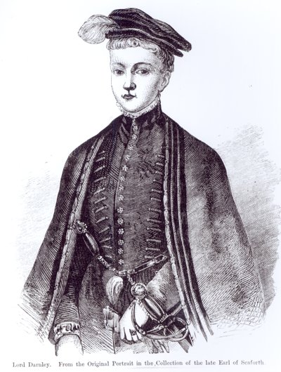 亨利·斯图尔特的肖像，达恩利勋爵（1545-67） 作者 英语学校