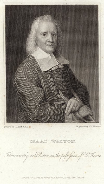 Izaak Walton的肖像 作者 英语学校