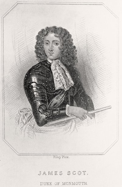 蒙茅斯公爵詹姆斯·斯科特（James Scot）肖像，1835年 作者 英语学校