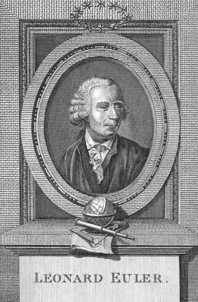 伦纳德欧拉的肖像（1707-83） 作者 英语学校