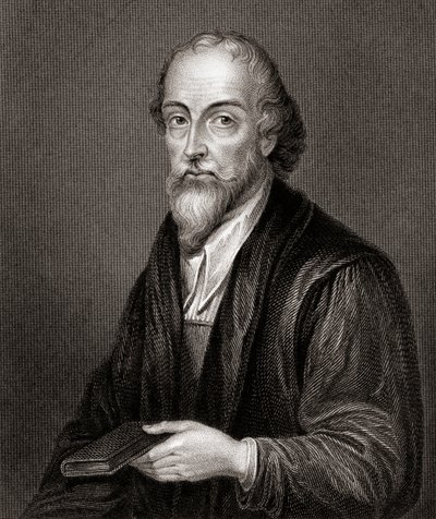 尼古拉斯·里德利的肖像，来自Lodges British Portraits，1823年 作者 英语学校