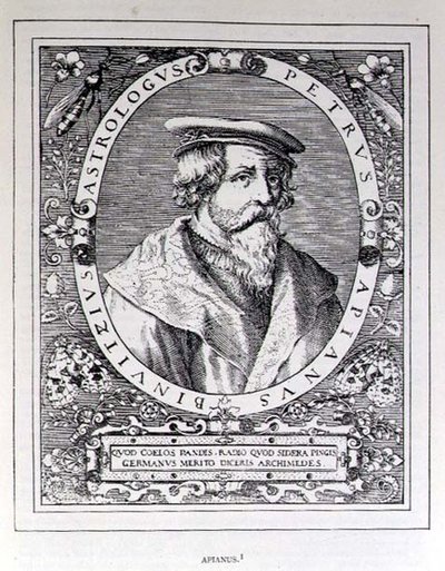 1886年伦敦Justin Winsor编辑的美国叙事与批评史Petrus Apianus（1501-52）的肖像 作者 英语学校