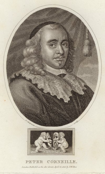 Pierre Corneille的肖像 作者 英语学校