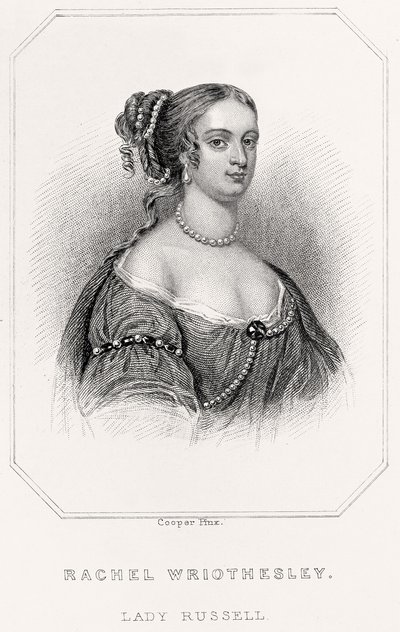 拉塞尔·弗里奥特斯利（Rachel Wriothesley）肖像，罗素夫人，1835年 作者 English School