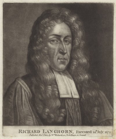 Richard Langhorne的肖像 作者 英语学校