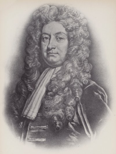 Portrait of Sir Hans Sloane, after the painting by Kneller (litho) 作者 英语学校