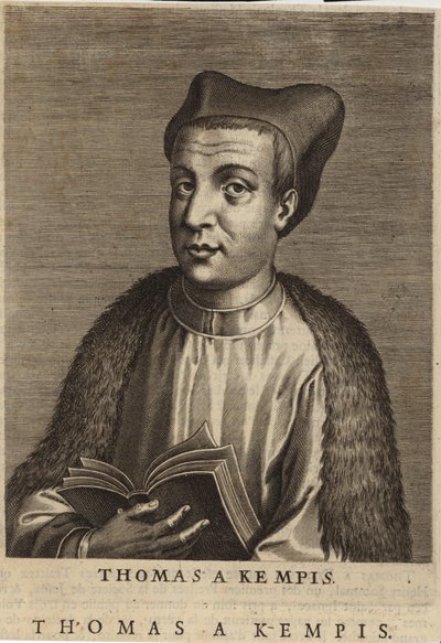 Thomas A Kempis的肖像 作者 英语学校