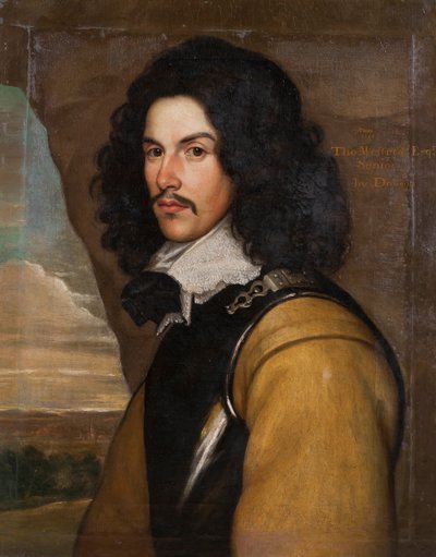 特威克纳姆托马斯韦斯特罗的肖像，高级，1643年 作者 英语学校