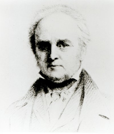 Walter Savage Landor的肖像（1775-1864） 作者 英语学校