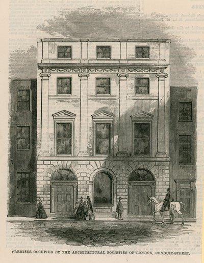 伦敦Archit街道伦敦建筑学会所占用的场所 作者 英语学校