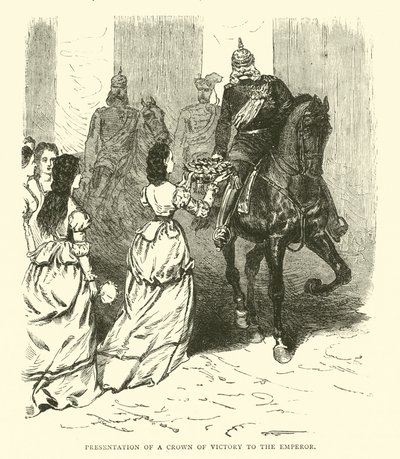 1871年3月向皇帝颁发胜利之冠 作者 英语学校