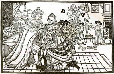 查尔斯王子来自西班牙的欢迎之家，1623年（平版） 作者 英语学校