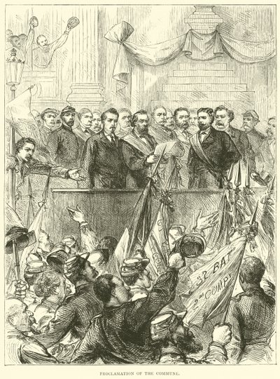 1871年3月宣布公社 作者 英语学校