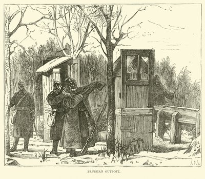 普鲁士前哨，1870年9月 作者 英语学校