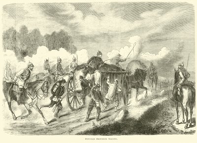 普鲁士供应货车，1870年9月 作者 英语学校