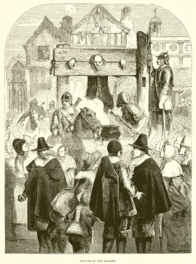 Prynne在Pillory 作者 英语学校