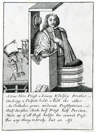 讲坛讽刺，1689年 作者 英语学校