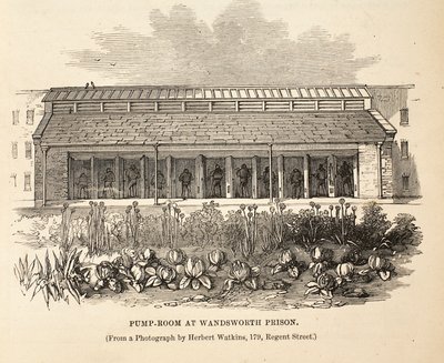 Wandsworth监狱的泵房，伦敦刑事监狱的插图和监狱生活的场景，Henry Mayhew和John Binny，酒吧。 1862年 作者 英语学校