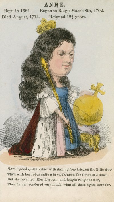安妮女王（aquatint） 作者 英语学校