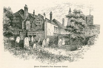 伊丽莎白女王免费文法学校，St Saviors，Southwark 作者 英语学校