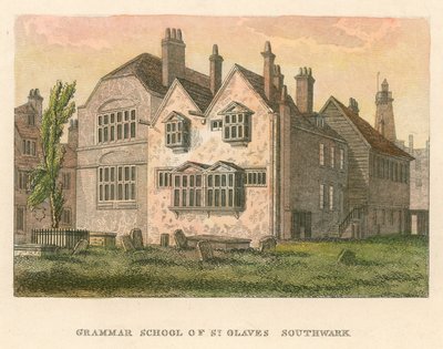 伊丽莎白女王免费文法学校，St Saviors，Southwark 作者 英语学校