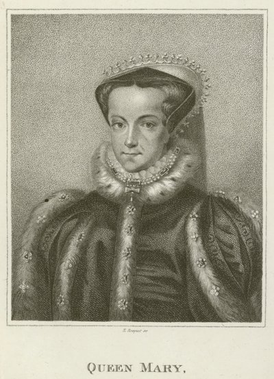 Queen Mary (engraving) 作者 英语学校