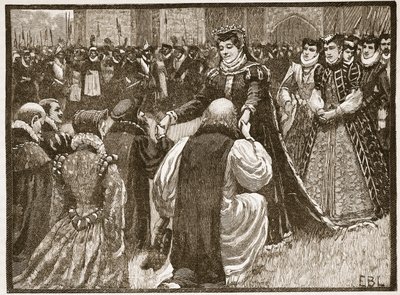 玛丽女王和塔中的国家囚犯，卡塞尔斯画报英国历史（插图） 作者 英语学校