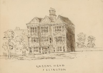Queens Head，Islington，伦敦（纸上墨水） 作者 英语学校