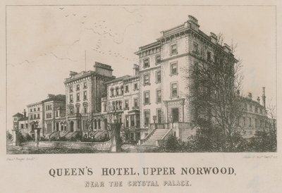 Queens Hotel，Upper Norwood，靠近水晶宫 作者 英语学校