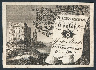 R Chambers，裁缝，外贸卡 作者 英语学校