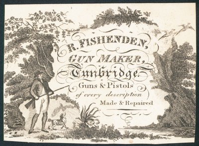R Fishenden，枪械制造商，贸易卡 作者 英语学校