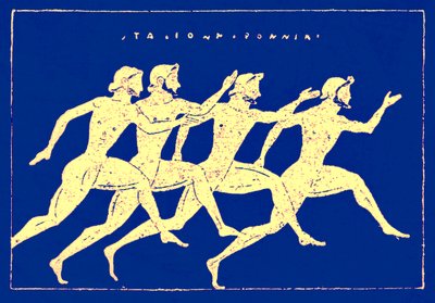 种族，插图来自希腊历史的Victor Duruy，1890年（数字增强图像） 作者 英语学校