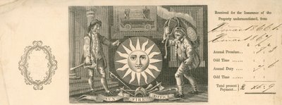 收到伦敦Sun Fire Office支付保险的费用 作者 英语学校