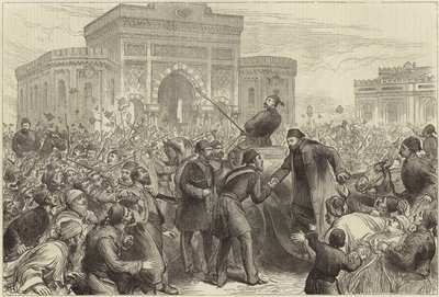 在Serskierate接待Osman Pasha 作者 英语学校