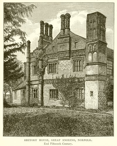 Rectory House，Great Snoring，Norfolk 作者 英语学校
