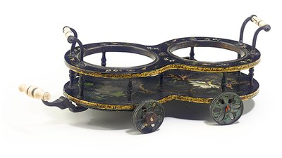 威廉·李森父子（William Leeson＆Sons）摄政的葡萄酒过山车，约1820年（纸浆和象牙）（另见441500） 作者 英语学校