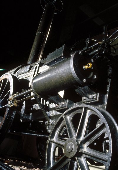 Stephensons Rocket遗骸，1829年（金属）（细节） 作者 英语学校